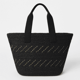 Handmade Raffia Bag | Eco Tote for Everyday Style - Black thumbnail 1