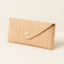 Raffia Sunglass Case | Handmade Eco Protection - Beige thumbnail 3