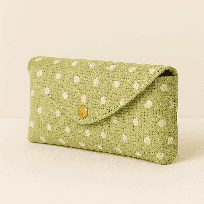 Raffia Sunglass Case | Handmade Eco Protection - Green